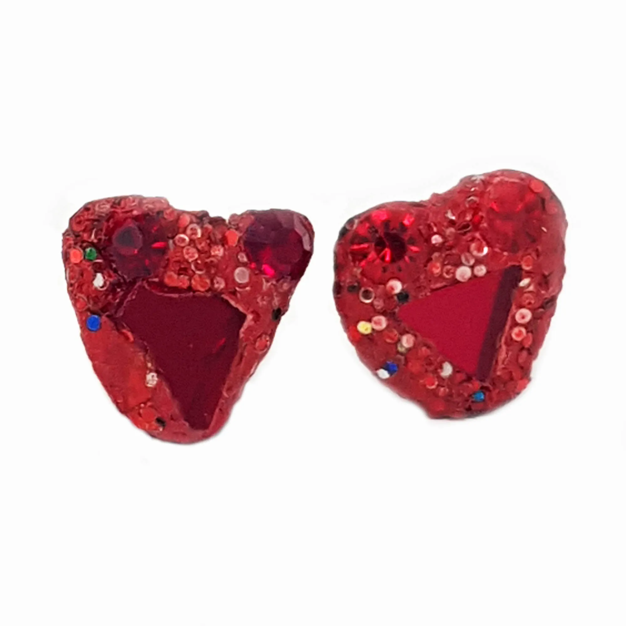 RED HEART CUFFLINKS