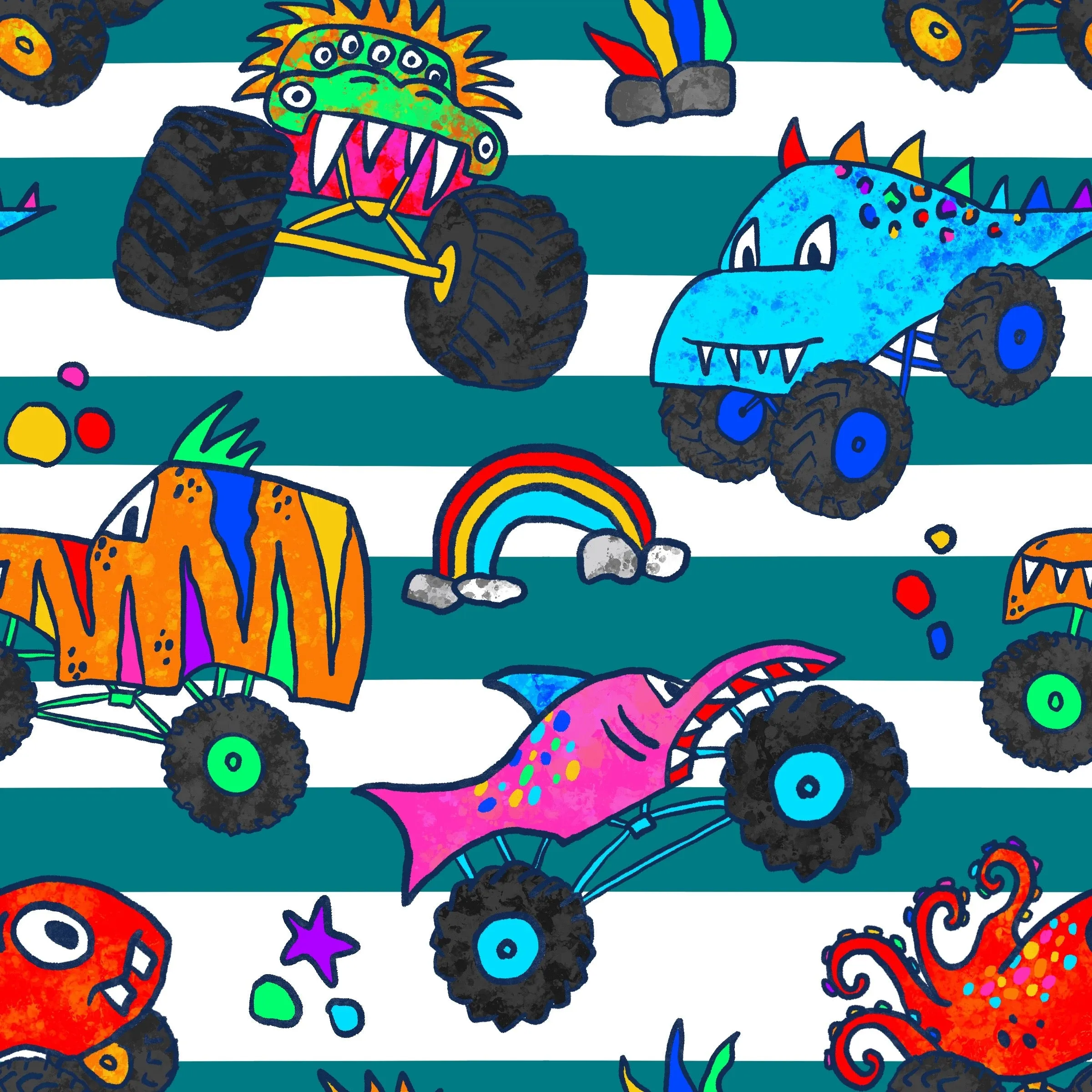 T-Shirt/Tee - Monster Truck Madness