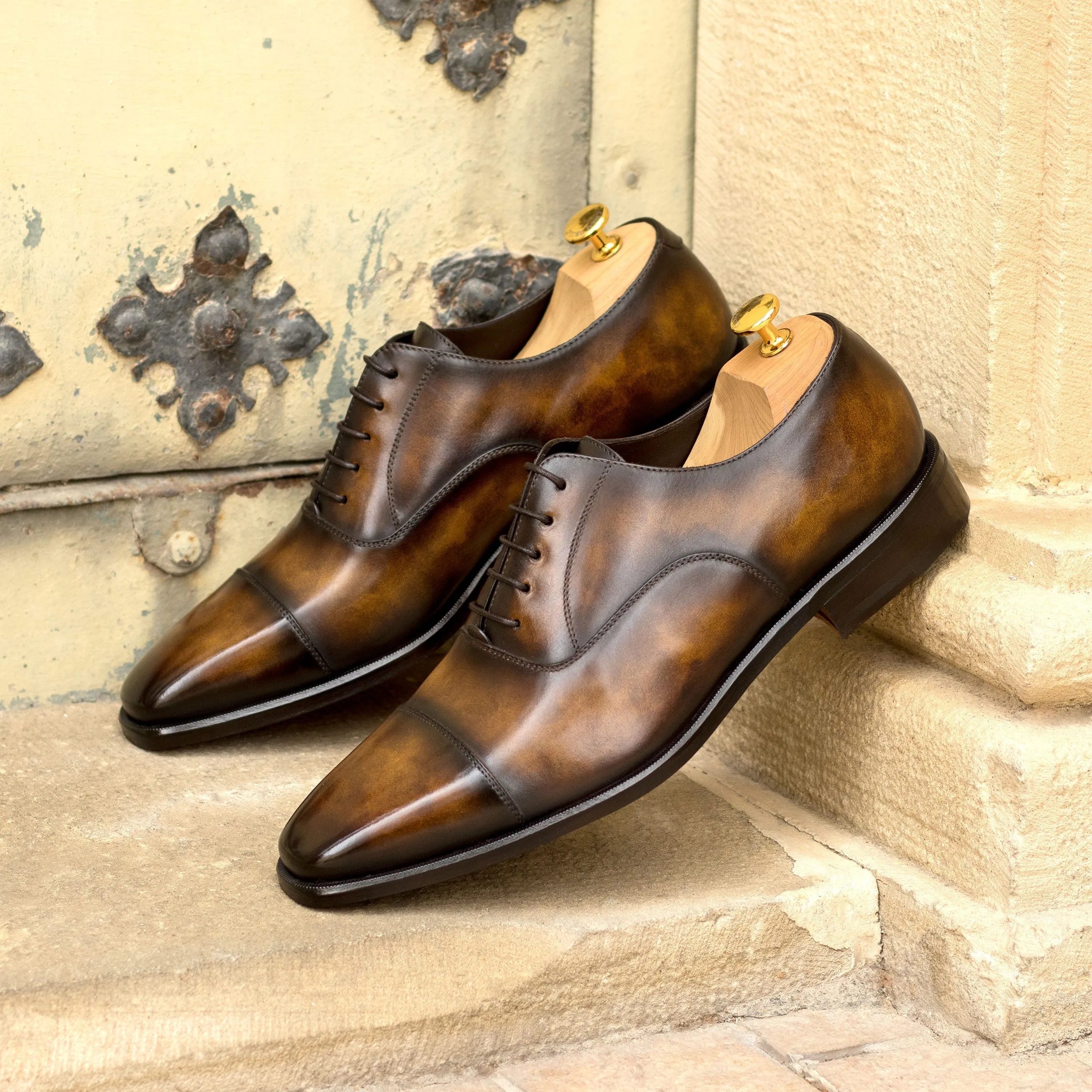 Walker Patina Oxford shoes