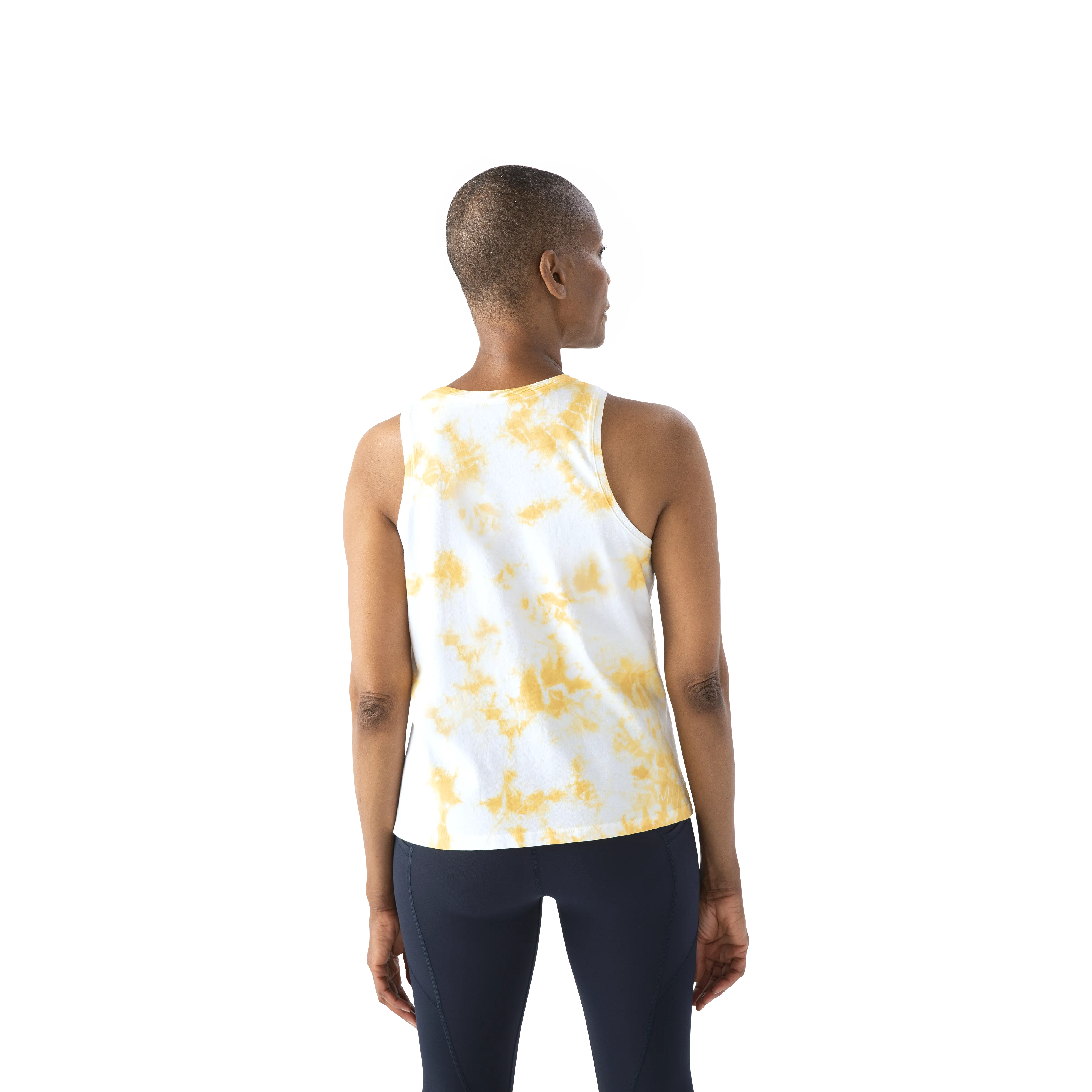 Women’s Pima Cotton Tie Dye Crew Neck Tank 3-Pack