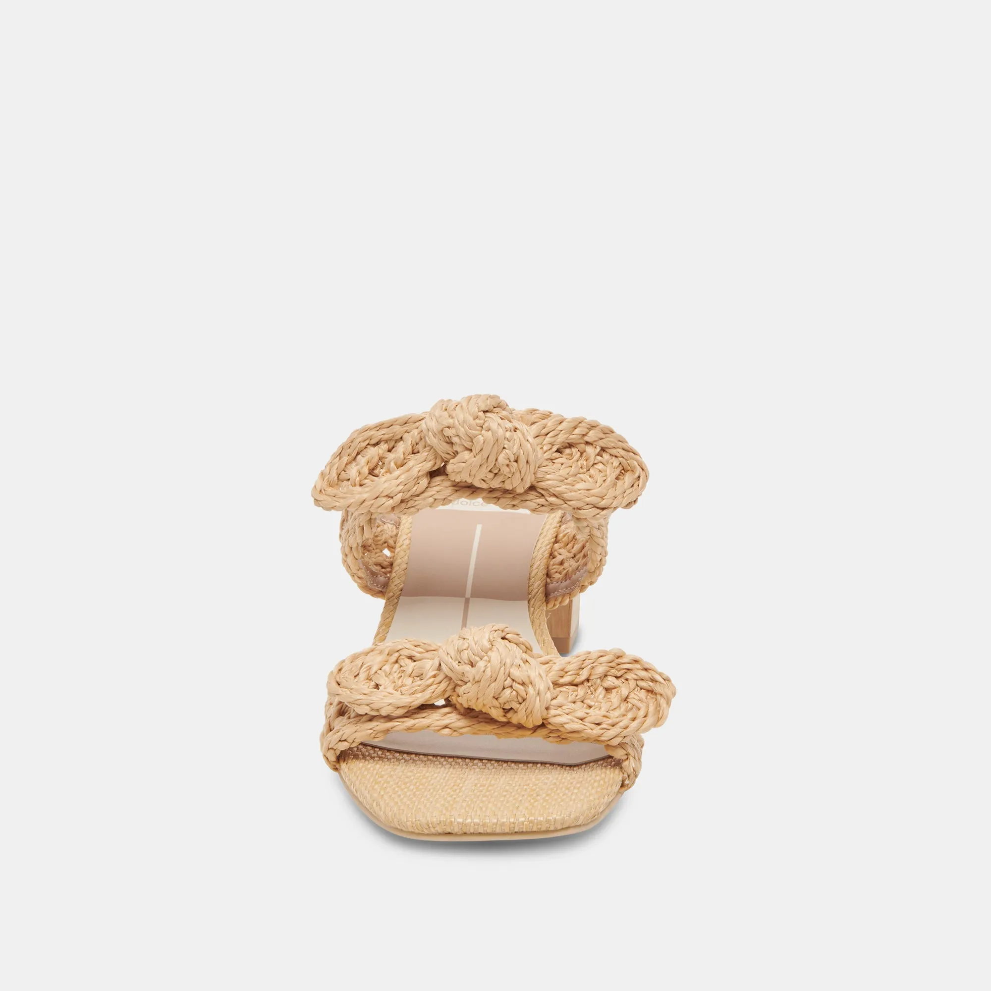 ZEMMIE SANDALS LT NATURAL RAFFIA